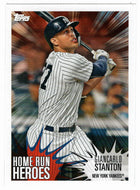 Giancarlo Stanton - Wade Davis (MLB Baseball Card) 2019 Topps Stickers # 188 Mint