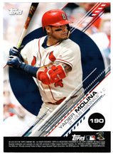 Load image into Gallery viewer, J.D. Martinez - Yadier Molina (MLB Baseball Card) 2019 Topps Stickers # 190 Mint
