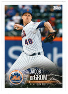 Jacob deGrom - Stephen Strasburg (MLB Baseball Card) 2019 Topps Stickers # 195 Mint