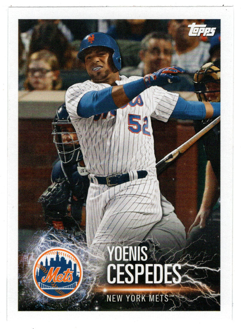 Yoenis Cespedes - Kyle Schwarber (MLB Baseball Card) 2019 Topps Stickers # 198 Mint