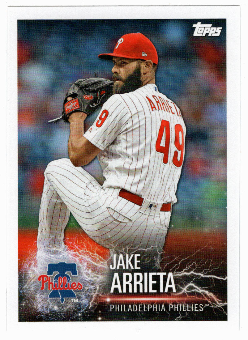 Jake Arrieta - Miguel Andujar (MLB Baseball Card) 2019 Topps Stickers # 203 Mint