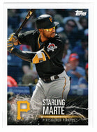 Starling Marte - Kenley Jansen (MLB Baseball Card) 2019 Topps Stickers # 206 Mint