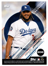 Load image into Gallery viewer, Starling Marte - Kenley Jansen (MLB Baseball Card) 2019 Topps Stickers # 206 Mint
