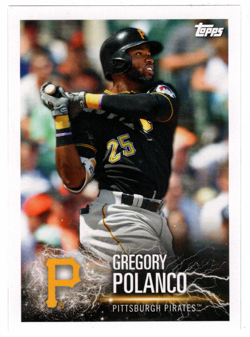 Gregory Polanco - Mike Foltynewicz (MLB Baseball Card) 2019 Topps Stickers # 208 Mint