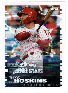 Rhys Hoskins - Brandon Woodruff - Rookie & Rising Stars (MLB Baseball Card) 2019 Topps Stickers 217 Mint