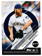 Load image into Gallery viewer, Rhys Hoskins - Brandon Woodruff - Rookie &amp; Rising Stars (MLB Baseball Card) 2019 Topps Stickers 217 Mint
