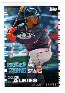 Ozzie Albies - Jackie Bradley Jr. - Rookie & Rising Stars (MLB Baseball Card) 2019 Topps Stickers 218 Mint