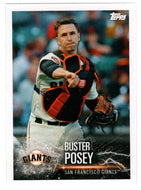 Buster Posey - Jed Lowrie (MLB Baseball Card) 2019 Topps Stickers 223 Mint