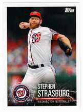 Load image into Gallery viewer, Stephen Strasburg - Aaron Hicks (MLB Baseball Card) 2019 Topps Stickers 236 Mint
