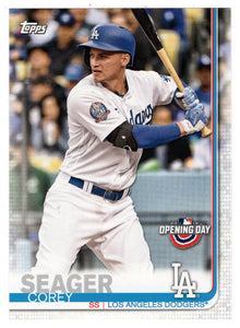 Corey Seager - Los Angeles Dodgers (MLB Baseball Card) 2019 Topps Opening Day # 5 Mint