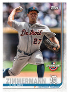 Jordan Zimmermann - Detroit Tigers (MLB Baseball Card) 2019 Topps Opening Day # 10 Mint