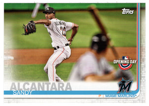 Sandy Alcantara - Miami Marlins (MLB Baseball Card) 2019 Topps Opening Day # 17 Mint
