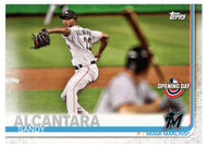 Sandy Alcantara - Miami Marlins (MLB Baseball Card) 2019 Topps Opening Day # 17 Mint