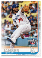 Kenley Jansen - Los Angeles Dodgers (MLB Baseball Card) 2019 Topps Opening Day # 21 Mint