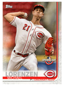 Michael Lorenzen - Cincinnati Reds (MLB Baseball Card) 2019 Topps Opening Day # 25 Mint
