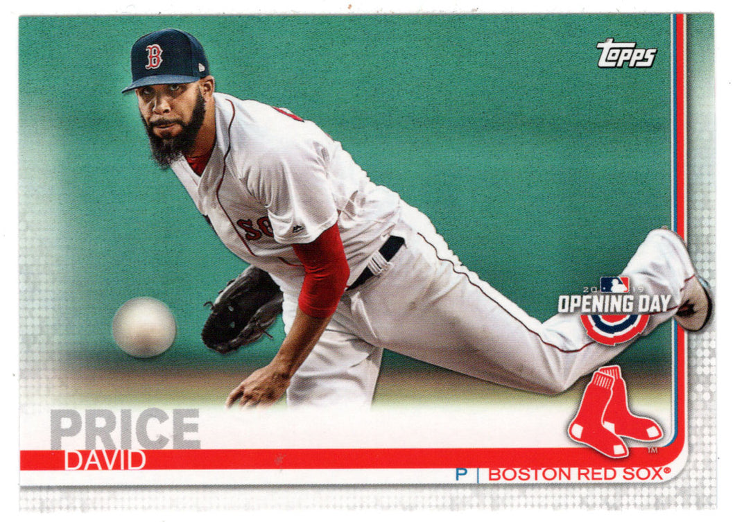 David Price - Boston Red Sox (MLB Baseball Card) 2019 Topps Opening Day # 43 Mint