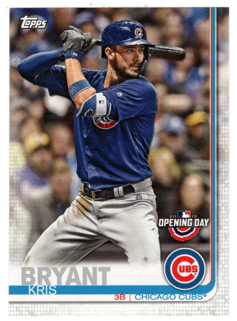 Kris Bryant - Chicago Cubs (MLB Baseball Card) 2019 Topps Opening Day # 45 Mint