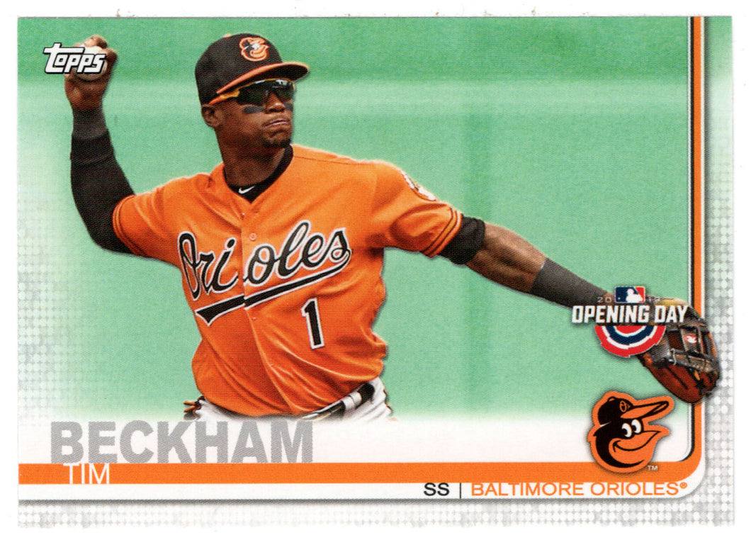 Tim Beckham - Baltimore Orioles (MLB Baseball Card) 2019 Topps Opening Day # 64 Mint