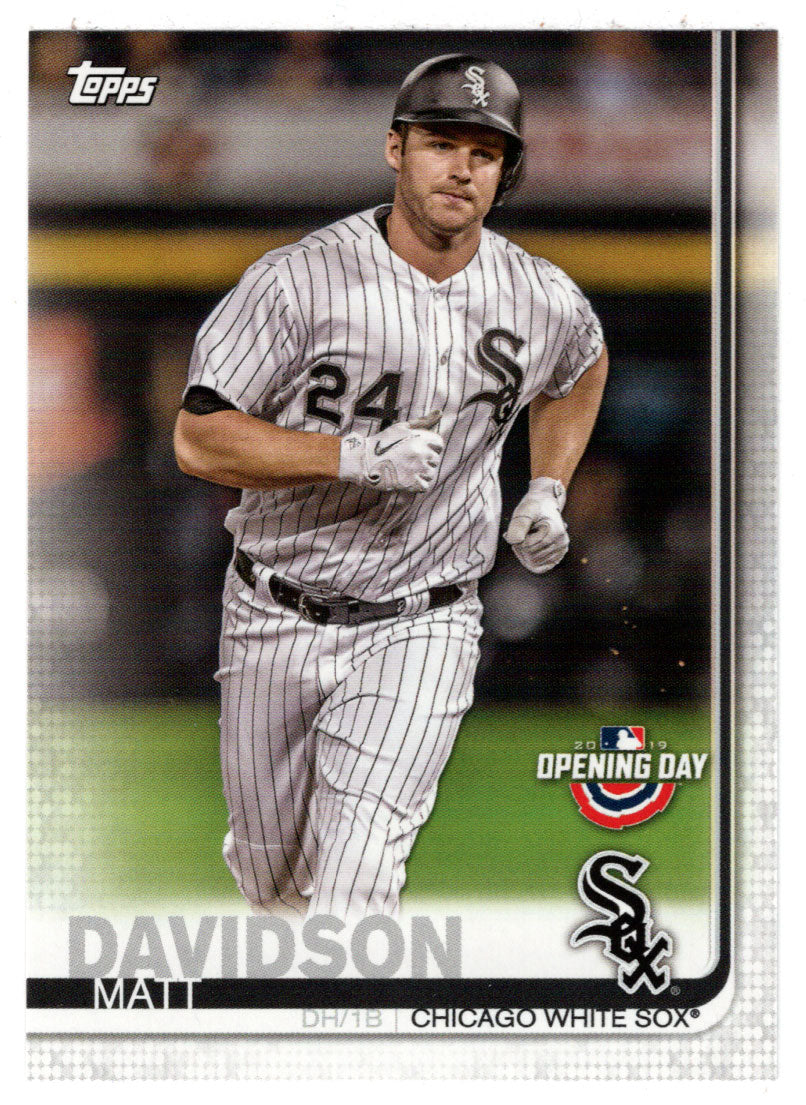 Matt Davidson - Chicago White Sox (MLB Baseball Card) 2019 Topps Opening Day # 66 Mint