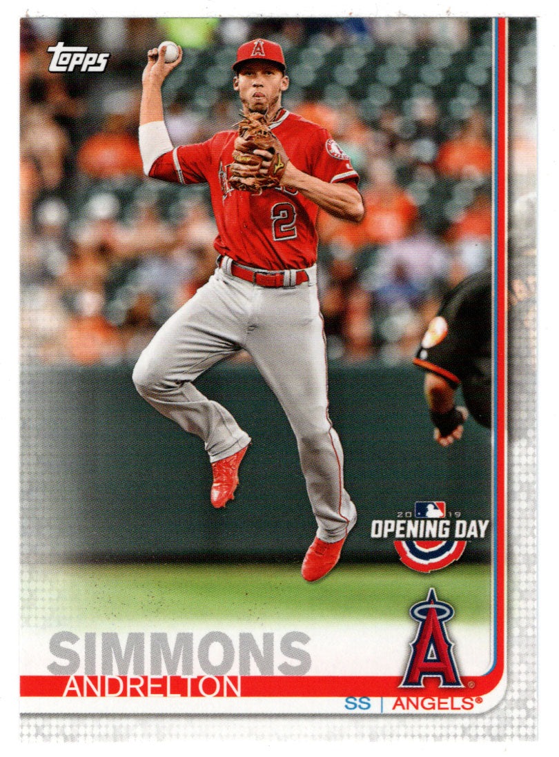 Andrelton Simmons - Los Angeles Angels (MLB Baseball Card) 2019 Topps Opening Day # 78 Mint