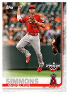 Andrelton Simmons - Los Angeles Angels (MLB Baseball Card) 2019 Topps Opening Day # 78 Mint