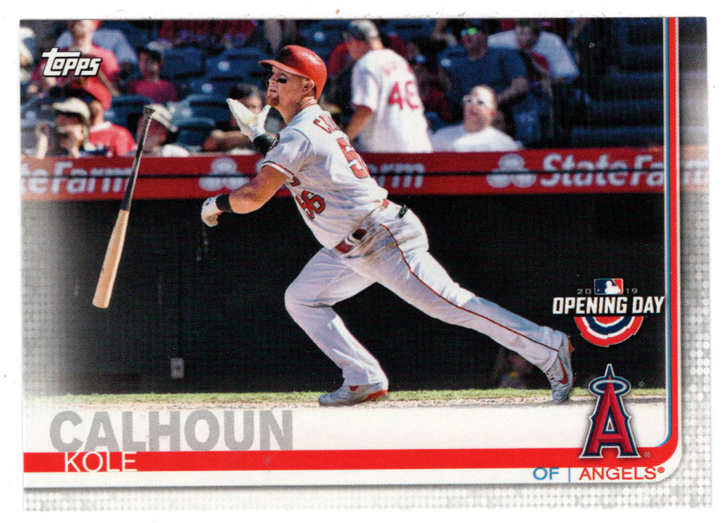Kole Calhoun - Los Angeles Angels (MLB Baseball Card) 2019 Topps Opening Day # 83 Mint