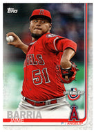 Jaime Barria - Los Angeles Angels (MLB Baseball Card) 2019 Topps Opening Day # 90 Mint