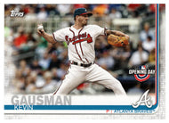 Kevin Gausman - Atlanta Braves (MLB Baseball Card) 2019 Topps Opening Day # 96 Mint