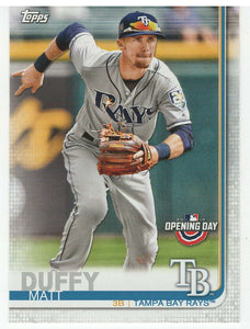 Matt Duffy - Tampa Bay Rays (MLB Baseball Card) 2019 Topps Opening Day # 114 Mint