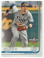 Matt Duffy - Tampa Bay Rays (MLB Baseball Card) 2019 Topps Opening Day # 114 Mint
