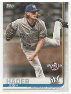 Josh Hader - Milwaukee Brewers (MLB Baseball Card) 2019 Topps Opening Day # 115 Mint