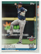Orlando Arcia - Milwaukee Brewers (MLB Baseball Card) 2019 Topps Opening Day # 121 Mint