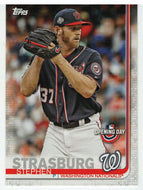 Stephen Strasburg - Washington Nationals (MLB Baseball Card) 2019 Topps Opening Day # 124 Mint