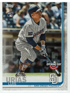 Luis Urias RC - San Diego Padres (MLB Baseball Card) 2019 Topps Opening Day # 138 Mint