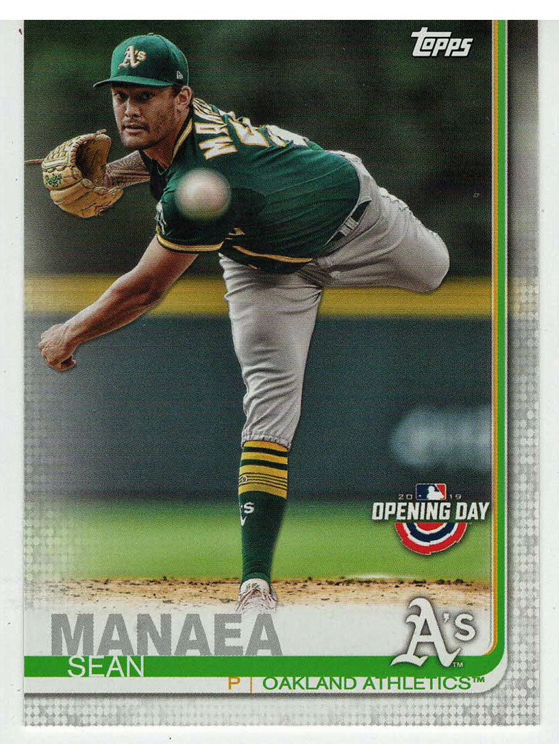 Sean Manaea - Oakland Athletics (MLB Baseball Card) 2019 Topps Opening Day # 143 Mint