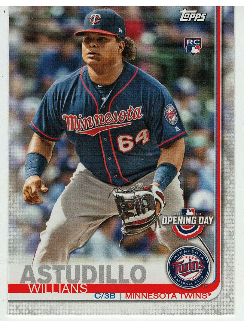 Willians Astudillo RC - Minnesota Twins (MLB Baseball Card) 2019 Topps Opening Day # 153 Mint