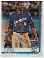 Lorenzo Cain - Milwaukee Brewers (MLB Baseball Card) 2019 Topps Opening Day # 157 Mint