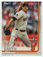 Will Smith - San Francisco Giants (MLB Baseball Card) 2019 Topps Opening Day # 163 Mint