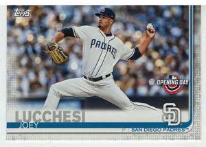 Joey Lucchesi - San Diego Padres (MLB Baseball Card) 2019 Topps Opening Day # 165 Mint