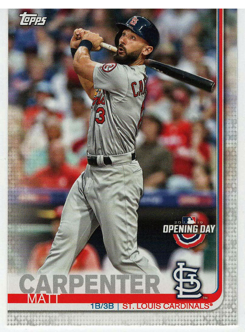 Matt Carpenter - St. Louis Cardinals (MLB Baseball Card) 2019 Topps Opening Day # 168 Mint