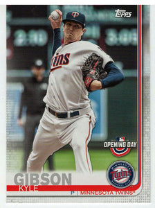Kyle Gibson - Minnesota Twins (MLB Baseball Card) 2019 Topps Opening Day # 170 Mint