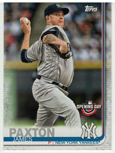 James Paxton - New York Yankees (MLB Baseball Card) 2019 Topps Opening Day # 195 Mint