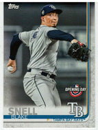 Blake Snell - Tampa Bay Rays (MLB Baseball Card) 2019 Topps Opening Day # 196 Mint