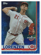 Michael Lorenzen - Cincinnati Reds - Blue Foil (MLB Baseball Card) 2019 Topps Opening Day # 25 Mint