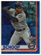 Jonathan Schoop - Minnesota Twins - Blue Foil (MLB Baseball Card) 2019 Topps Opening Day # 74 Mint
