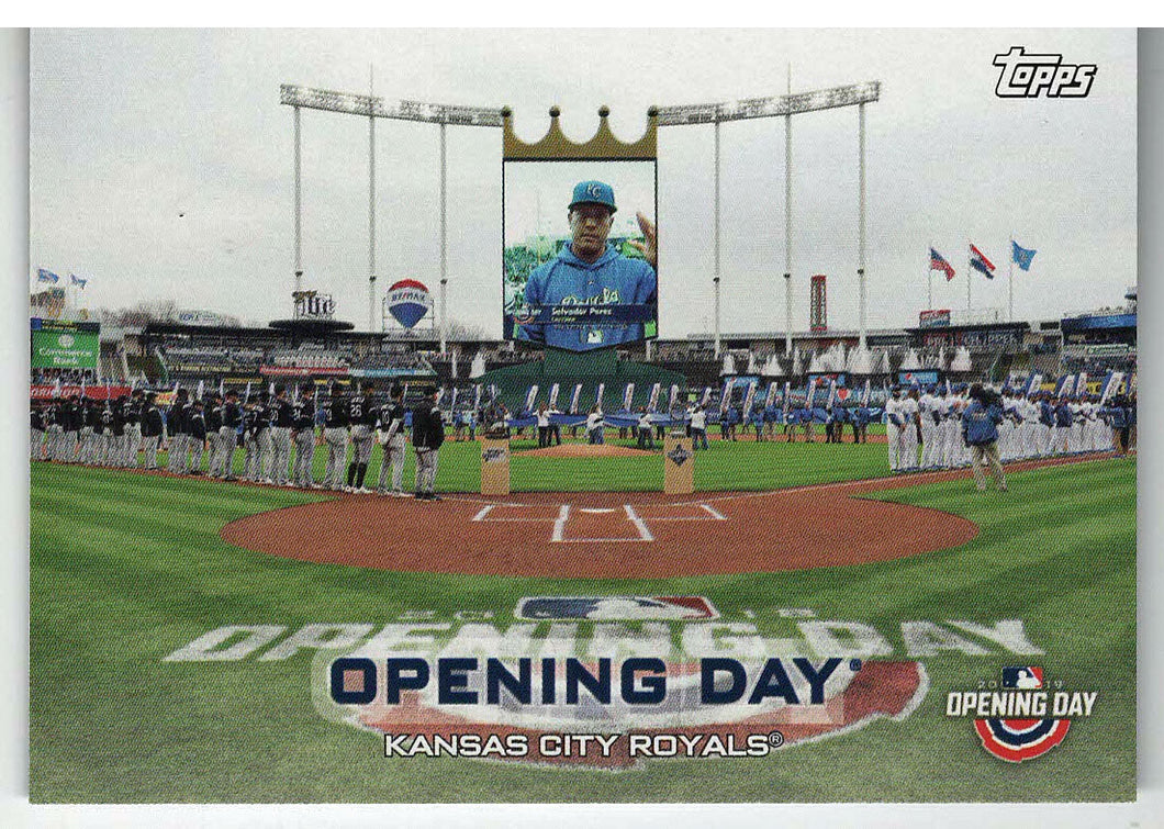 Kansas City Royals - Opening Day (MLB Baseball Card) 2019 Topps Opening Day # ODB-KCR Mint