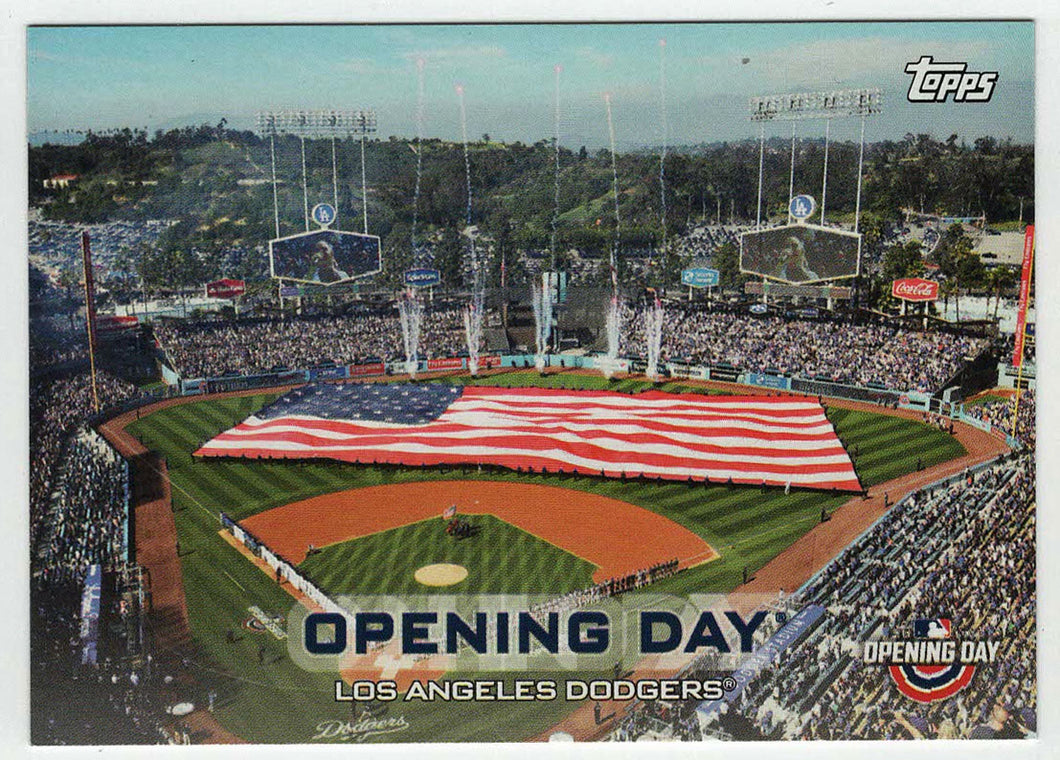 Los Angeles Dodgers - Opening Day (MLB Baseball Card) 2019 Topps Opening Day # ODB-LAD Mint