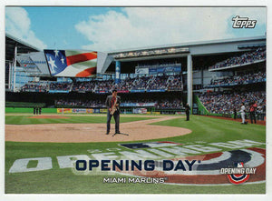Miami Marlins - Opening Day (MLB Baseball Card) 2019 Topps Opening Day # ODB-MM Mint