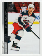 Jack Roslovic - Columbus Blue Jackets (NHL Hockey Card) 2020-21 Upper Deck # 538 Mint