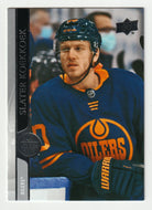 Slater Koekkoek - Edmonton Oilers (NHL Hockey Card) 2020-21 Upper Deck # 553 Mint
